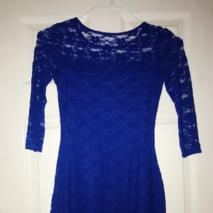 💧 ROYAL BLUE FITTED DRESS 💧